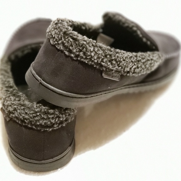 Dearfoams Mens Memory Foam Indoor/Outdoor Slippers - Picture 2 of 7